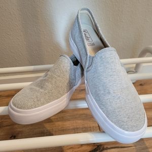 Keds Grey Slip-on Womens Shoes